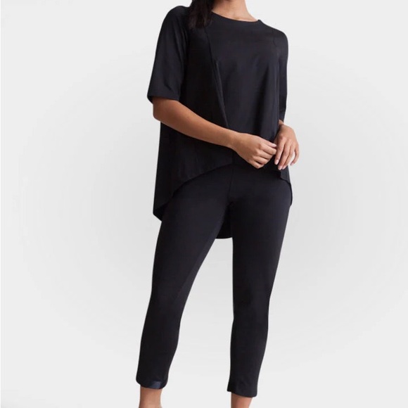 BUKI NWT GINZA TEE SIZE LARGE LAGENLOOK MINIMALIST MODERN CHIC ARTSY ELEGANT - Picture 10 of 10